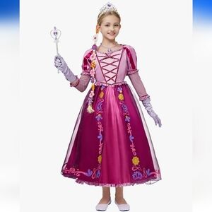 Pink Princess Costume Spooktacular- Pink and Purple / SIZE 8-10 Girls -NWT